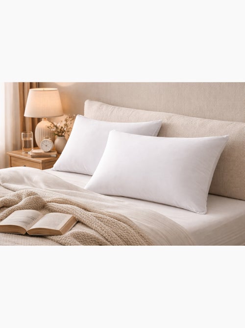 Taie protege oreiller - Traversin Collection Elisa - Kiabi