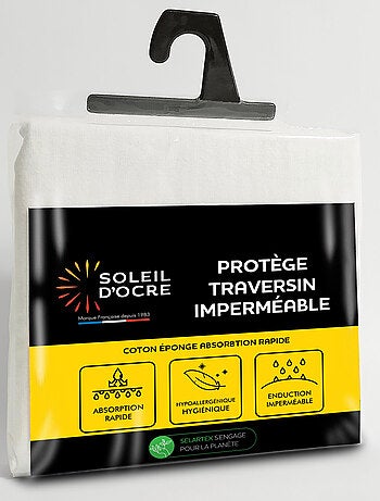 Taie protège traversin EPONGE imperméable