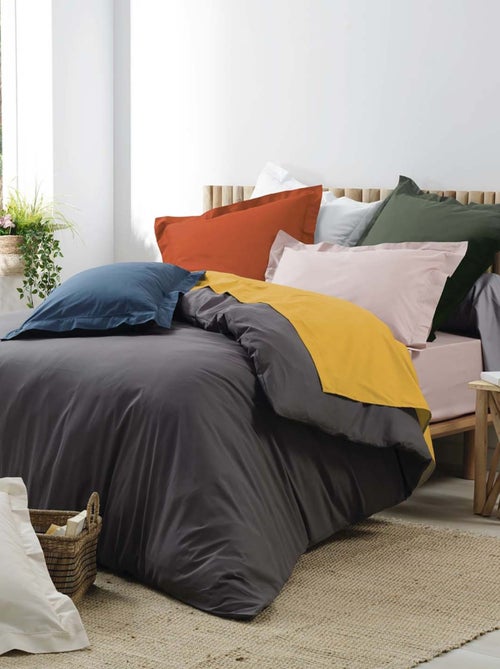 Taies de Traversin Percale de Coton 78fils LIA PROMO LINGE - Kiabi