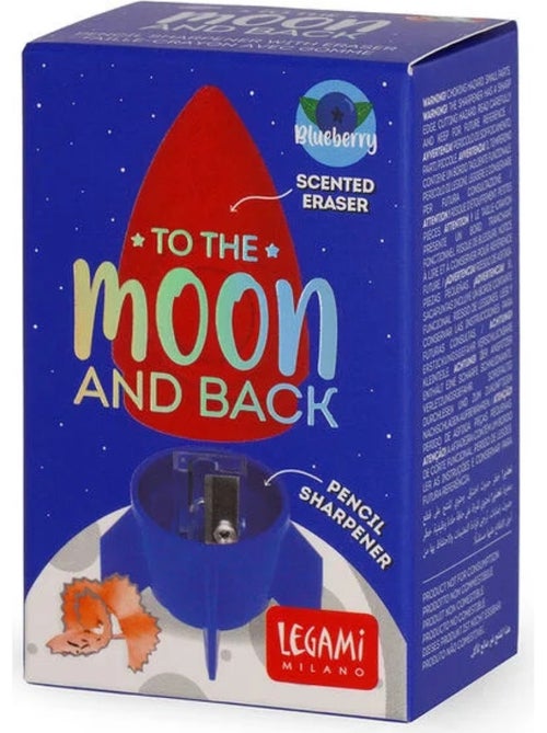 Taille-crayon avec gomme - To The Moon And Back - Kiabi