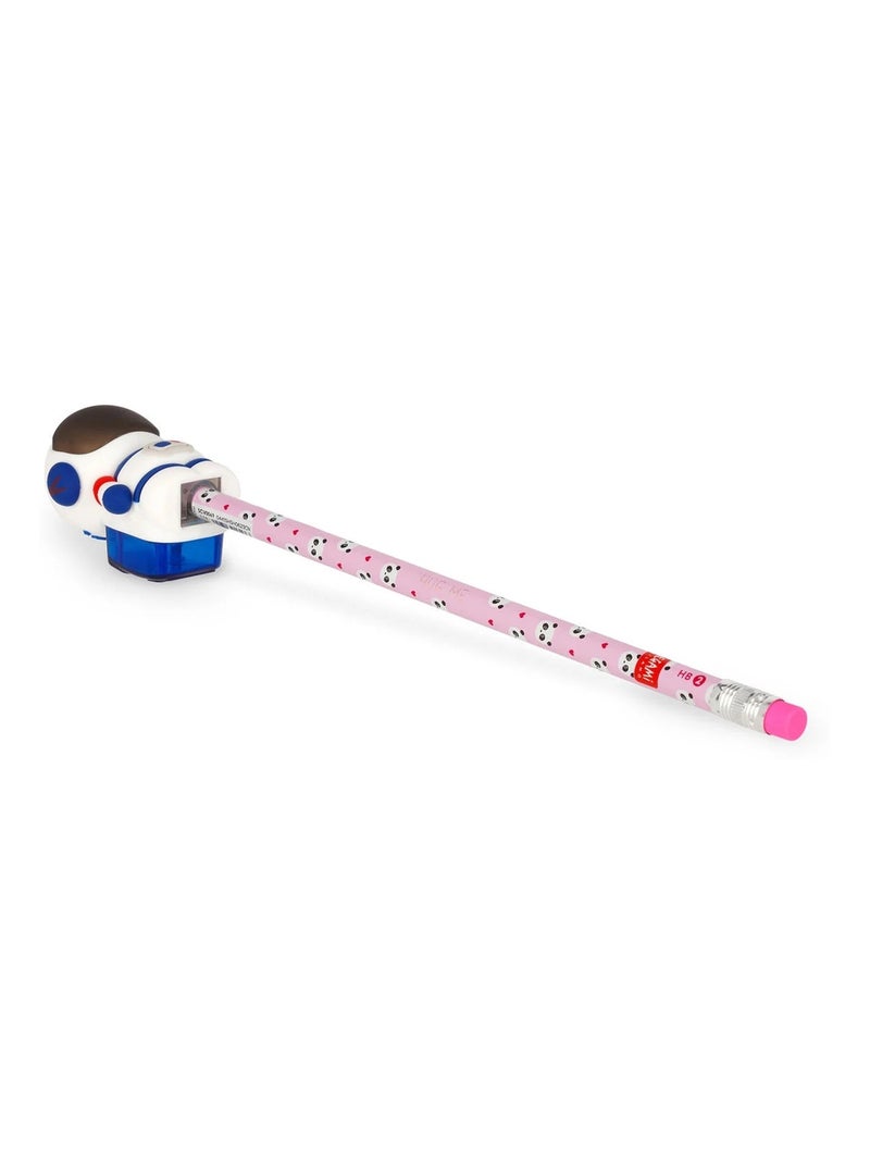 Taille-crayon lumineux avec réservoir - Sharpening is Magic Blanc - Kiabi