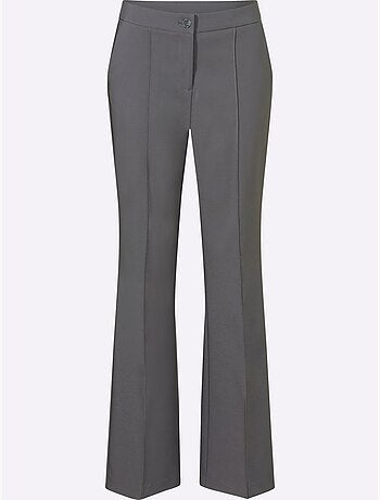 Tailleur Pantalon Avec Ceinture à Boucle Décorative - Taille Standard - Helline