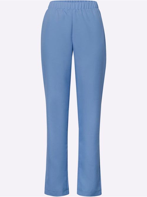 Tailleur pantalon avec col à revers et fentes latérales - Taille standard - Moda Vilona - Kiabi Tailleur pantalon avec col à revers et fentes latérales - Taille standard - Moda Vilona - Kiabi