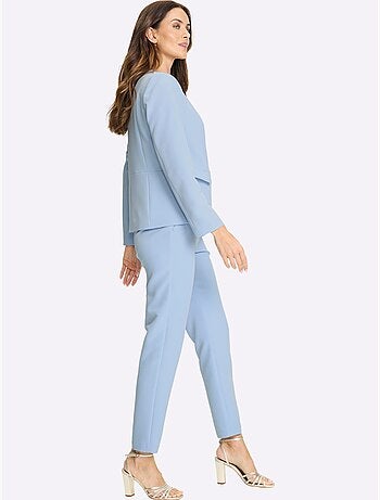 Tailleur Pantalon Boutons Décoratifs - Taille Standard - Helline
