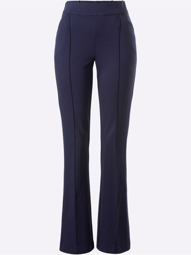 Tailleur Pantalon Boutons Fantaisie - Taille Standard - Helline Bleu marine - Kiabi