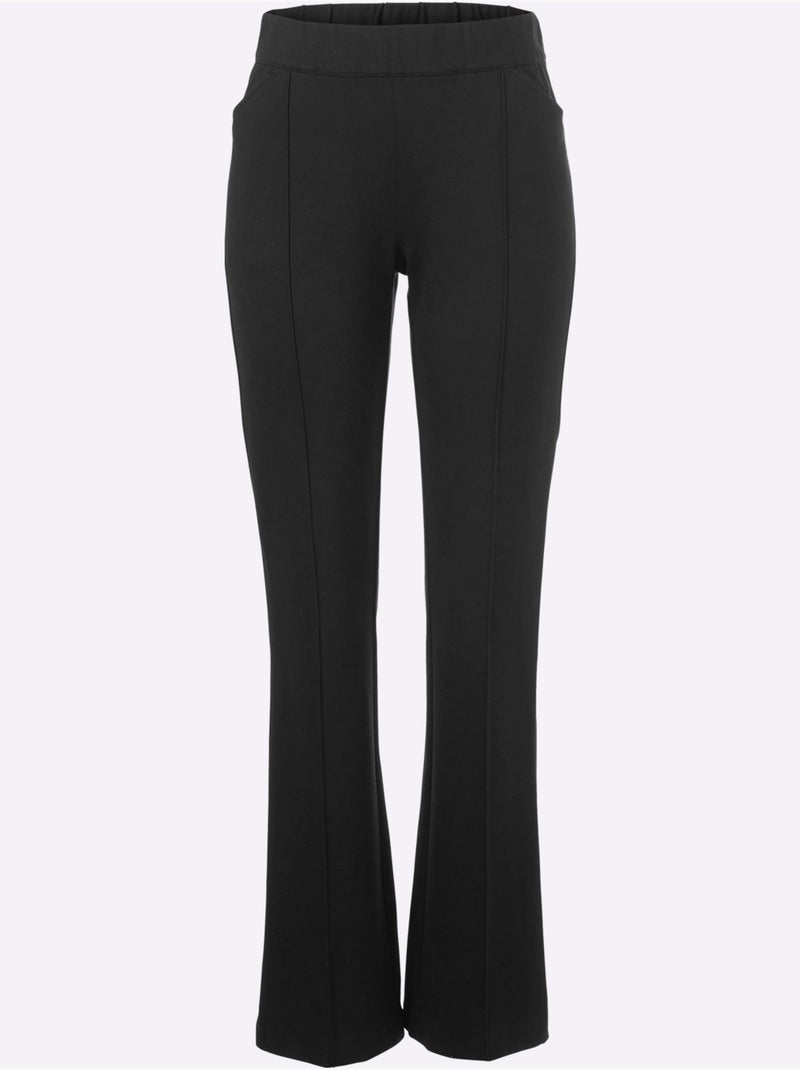 Tailleur Pantalon Boutons Fantaisie - Taille Standard - Helline Noir - Kiabi