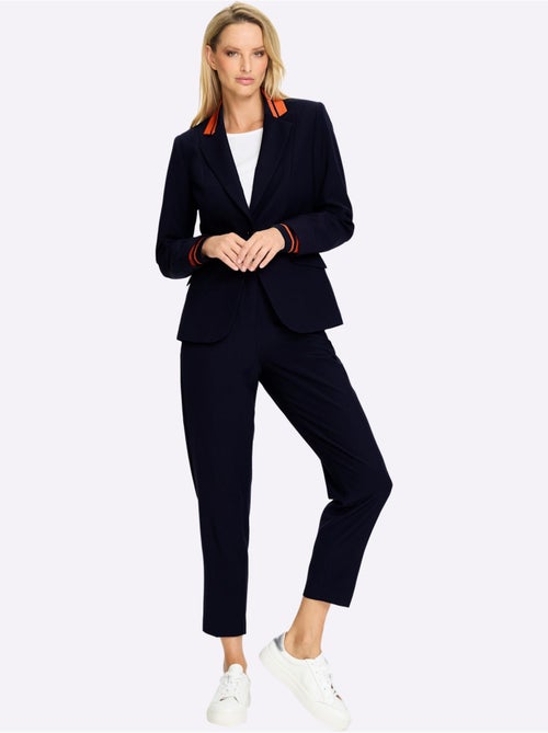 Tailleur Pantalon Joli Aspect Contrasté - Taille Standard - Helline - Kiabi