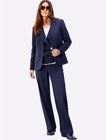 Tailleur pantalon modèle classique élégant - taille standard - helline