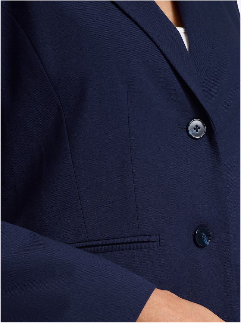 Tailleur pantalon modèle classique élégant - taille standard - helline Bleu marine - Kiabi