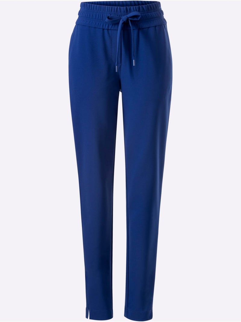 Tailleur Pantalon Qualité Extensible - Taille Standard - Helline Bleu roi - Kiabi