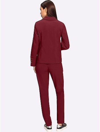 Tailleur pantalon qualité extensible - taille standard - helline