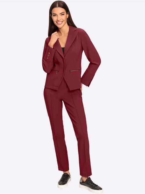 Tailleur Pantalon Qualité Extensible - Taille Standard - Helline - Kiabi Tailleur Pantalon Qualité Extensible - Taille Standard - Helline - Kiabi