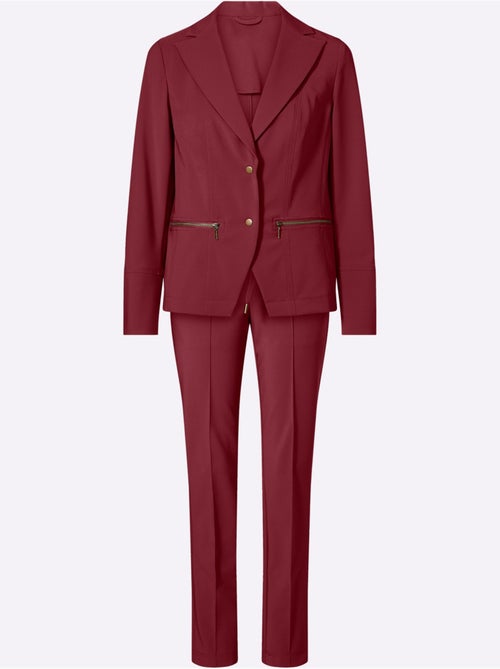 Tailleur Pantalon Qualité Extensible - Taille Standard - Helline - Kiabi Tailleur Pantalon Qualité Extensible - Taille Standard - Helline - Kiabi