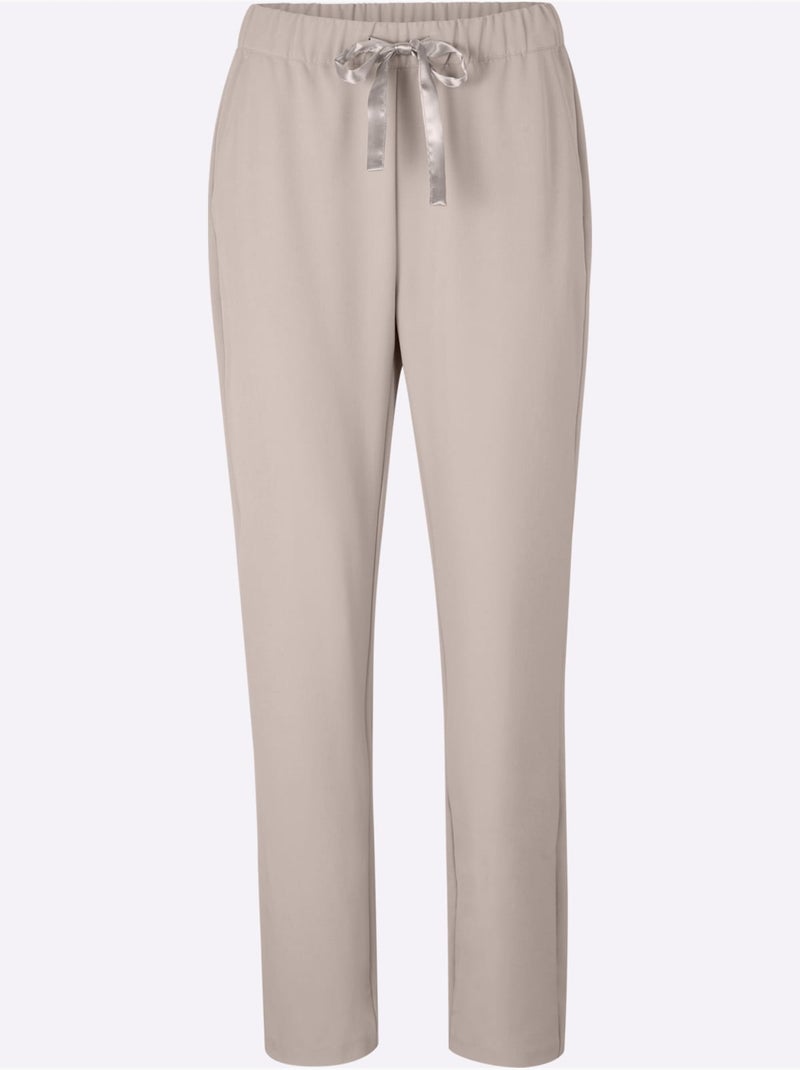 Tailleur Pantalon Qualité Tissée - Taille Standard - helline Gris clair - Kiabi