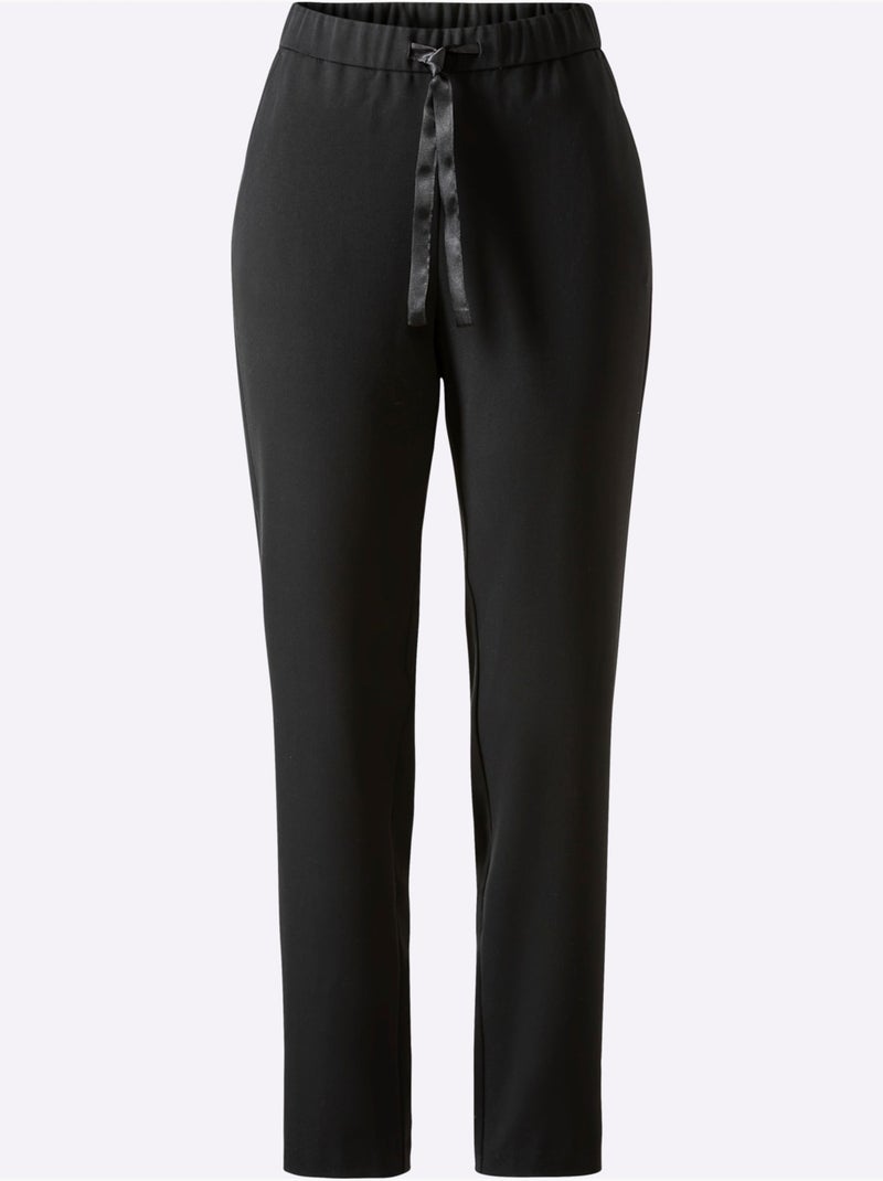 Tailleur Pantalon Qualité Tissée - Taille Standard - helline Noir - Kiabi