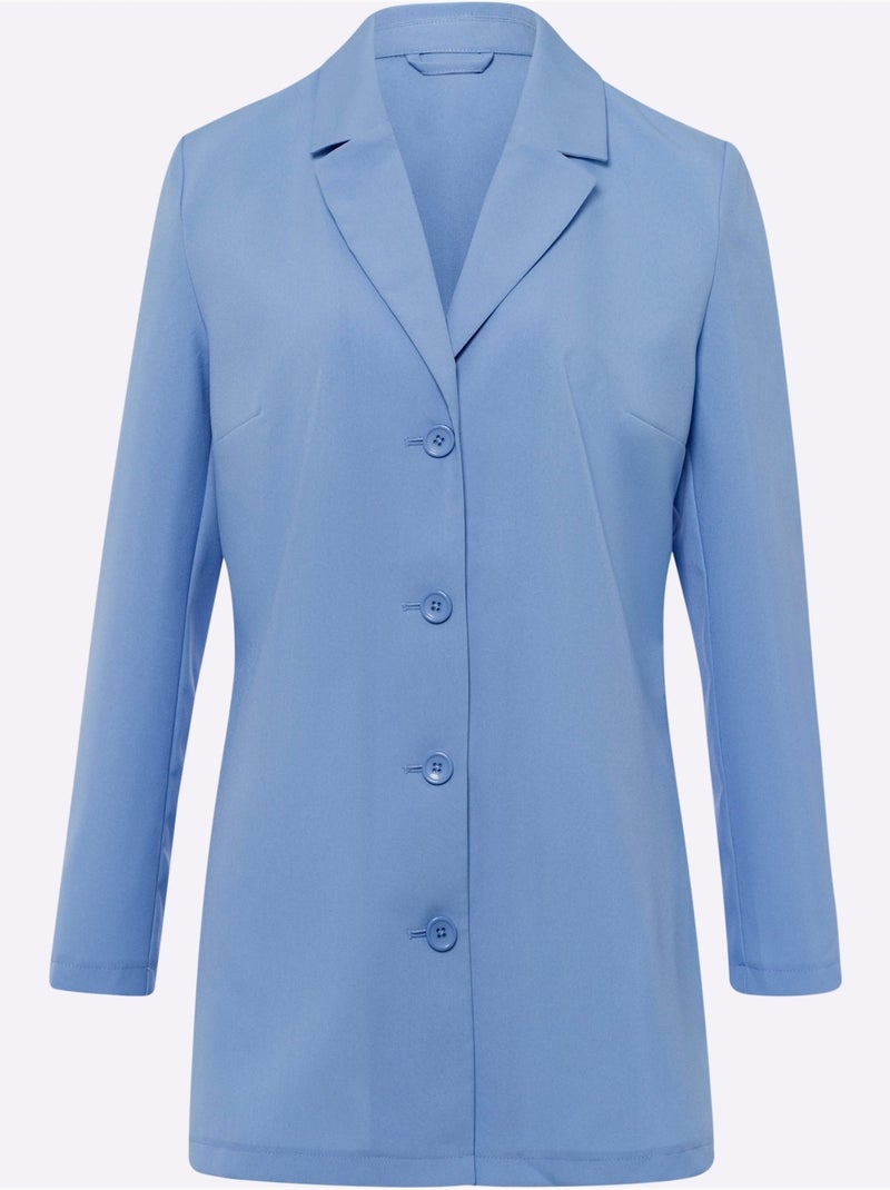 Tailleur Pantalon Tendance - Taille Standard - Moda Vilona Bleu ciel - Kiabi