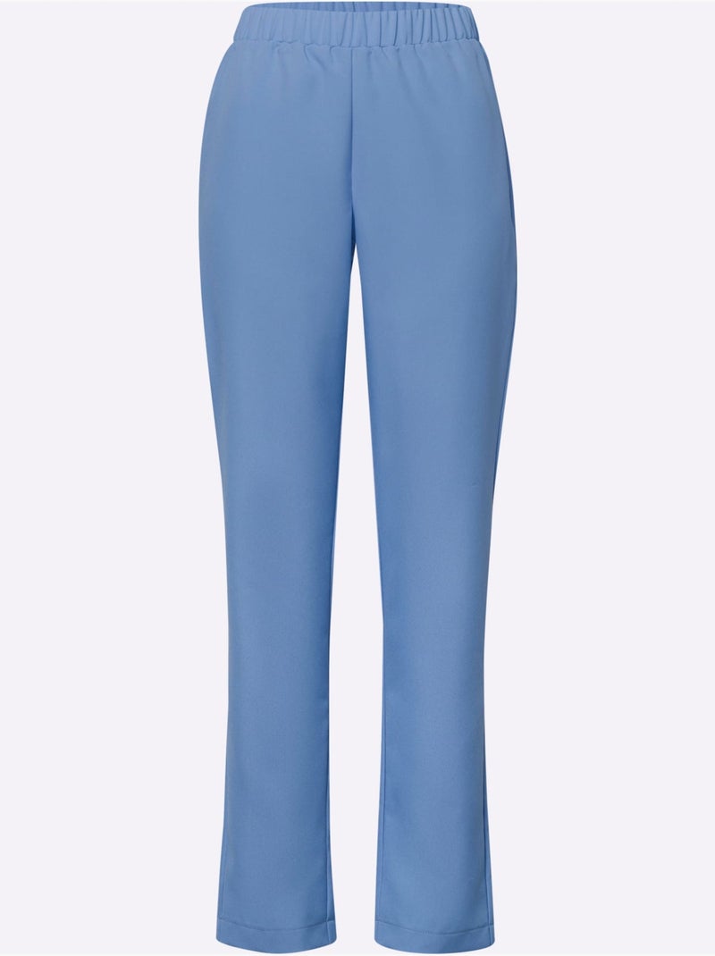 Tailleur Pantalon Tendance - Taille Standard - Moda Vilona Bleu ciel - Kiabi