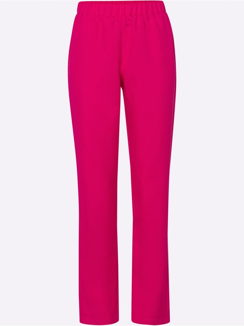 Tailleur Pantalon Tendance - Taille Standard - Moda Vilona Rose fushia - Kiabi