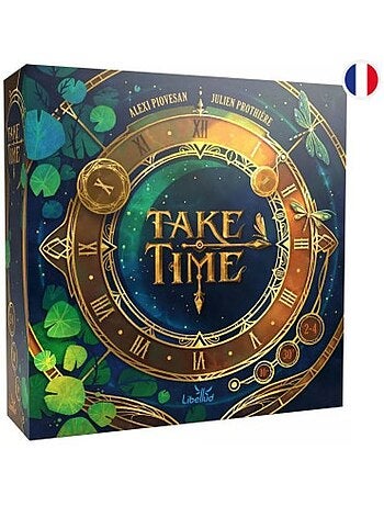 Take time - jeu de societe - asmodee - btt01fr - rouge - dès 10 ans