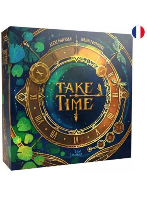 Take time - jeu de societe - asmodee - btt01fr - rouge - dès 10 ans - Kiabi Take time - jeu de societe - asmodee - btt01fr - rouge - dès 10 ans - Kiabi