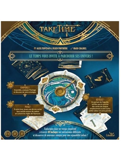 Take time - jeu de societe - asmodee - btt01fr - rouge - dès 10 ans - Kiabi Take time - jeu de societe - asmodee - btt01fr - rouge - dès 10 ans - Kiabi