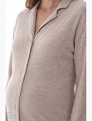 Talia chemise chemise de nuit à manches longues penti