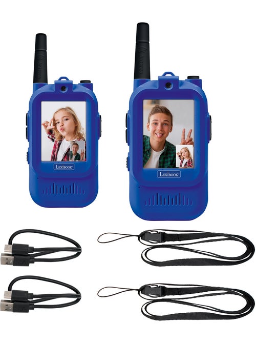Talkie Walkie rechargeable avec appel vidéos - Kiabi