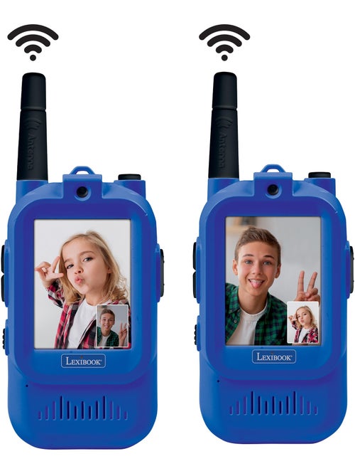 Talkie Walkie rechargeable avec appel vidéos - Kiabi