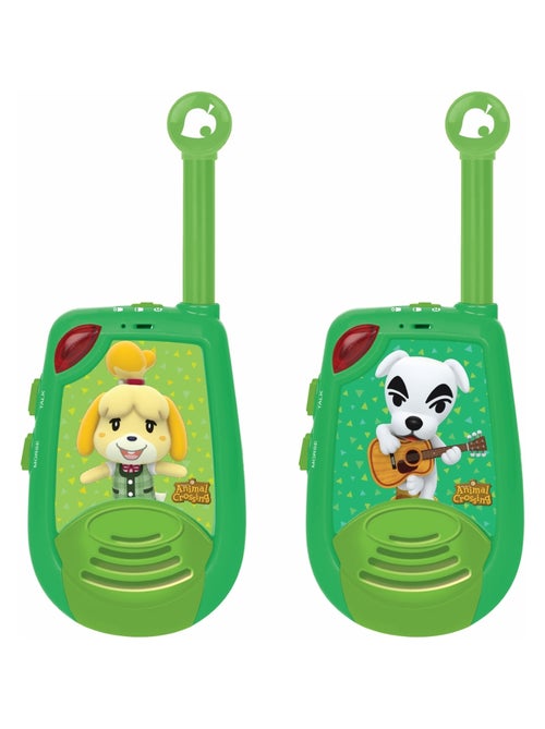 Talkie-Walkies Animal Crossing port?e 2km fonction morse - Kiabi