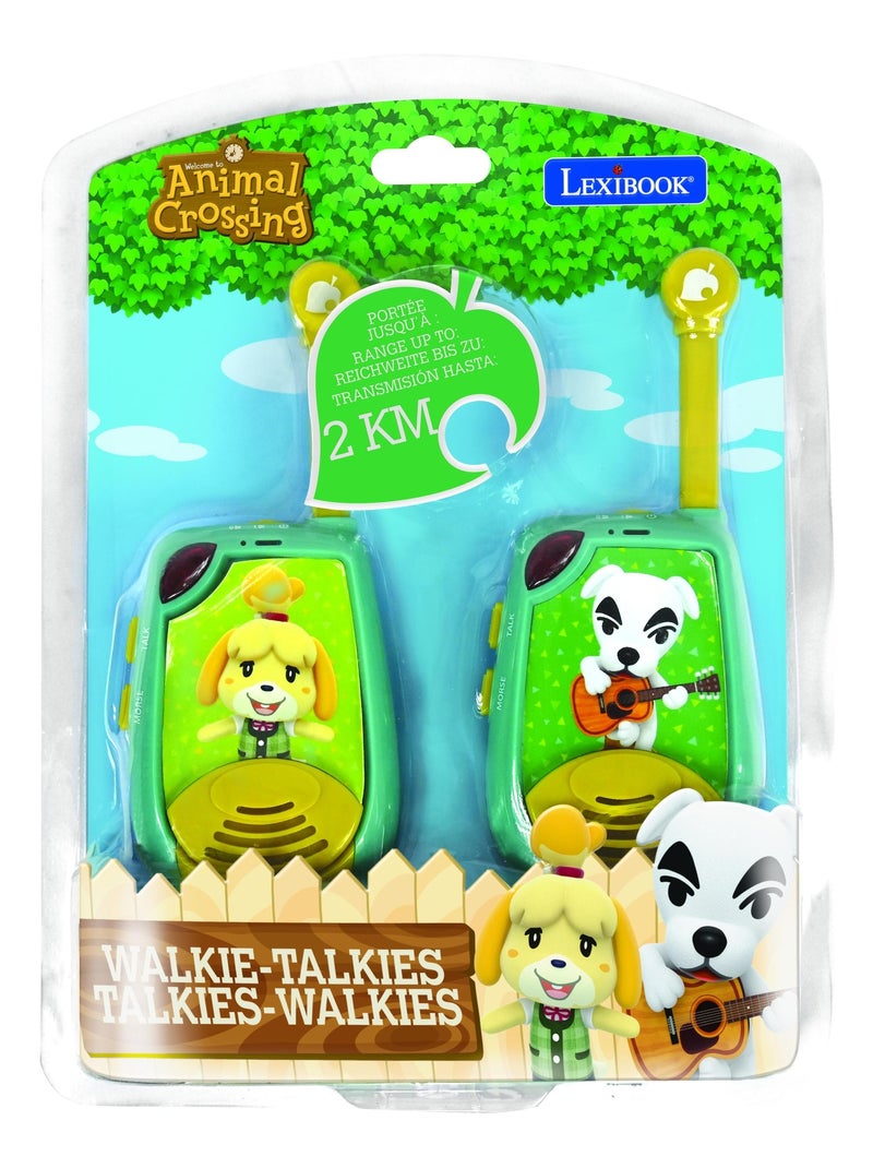 Talkie-Walkies Animal Crossing portée 2km fonction morse N/A - Kiabi