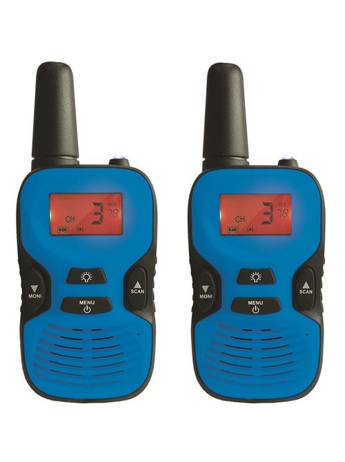 Talkie-Walkies Digitaux rechargeables portée 5km, 8 canaux - Kiabi