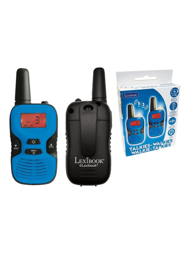Talkie-Walkies Digitaux rechargeables portée 5km, 8 canaux N/A - Kiabi