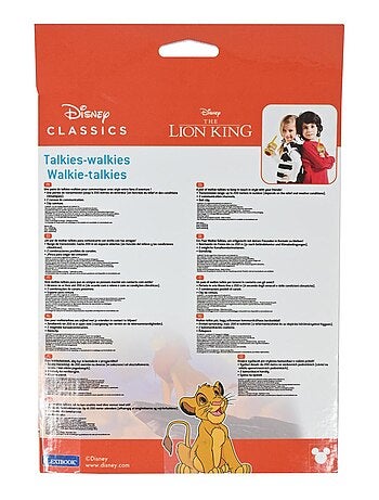 Talkie-Walkies Le Roi Lion port?e 200m