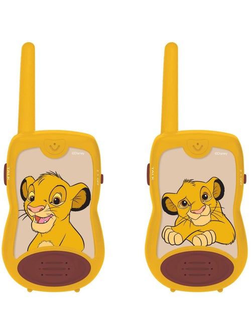 Talkie-Walkies Le Roi Lion port?e 200m - Kiabi Talkie-Walkies Le Roi Lion port?e 200m - Kiabi