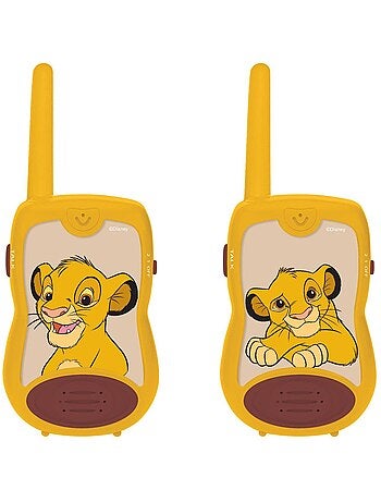 Talkie-Walkies Le Roi Lion portée 200m