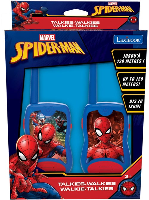 Talkie-Walkies SpiderMan port?e 200m - Kiabi Talkie-Walkies SpiderMan port?e 200m - Kiabi