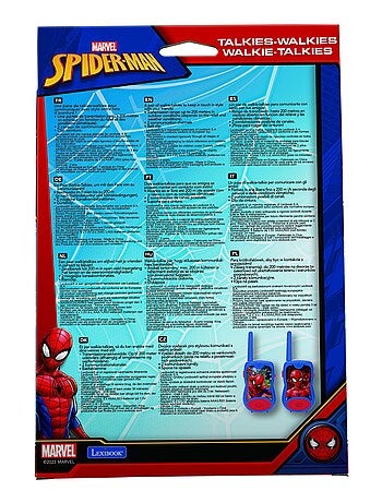 Talkie-Walkies SpiderMan portée 200m