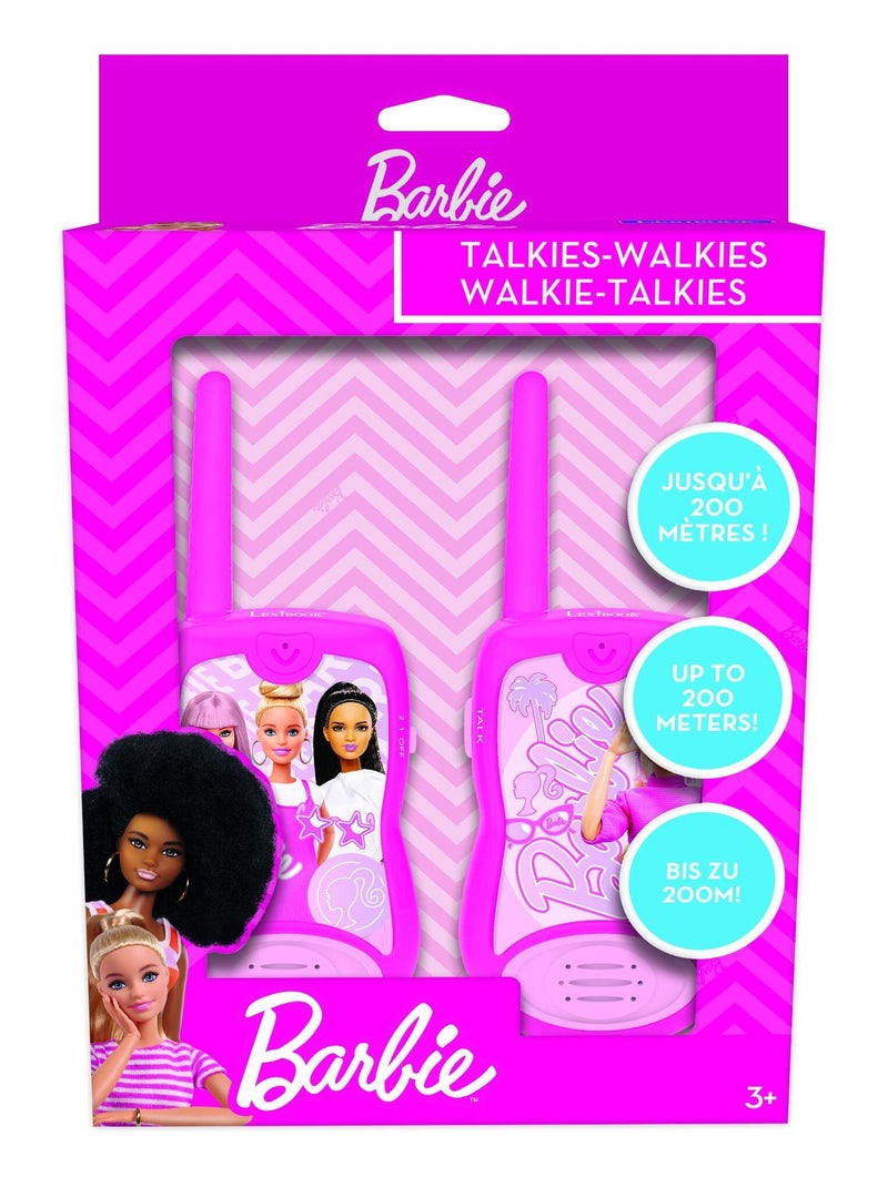 Talkies-Walkies Barbie portée 200m N/A - Kiabi