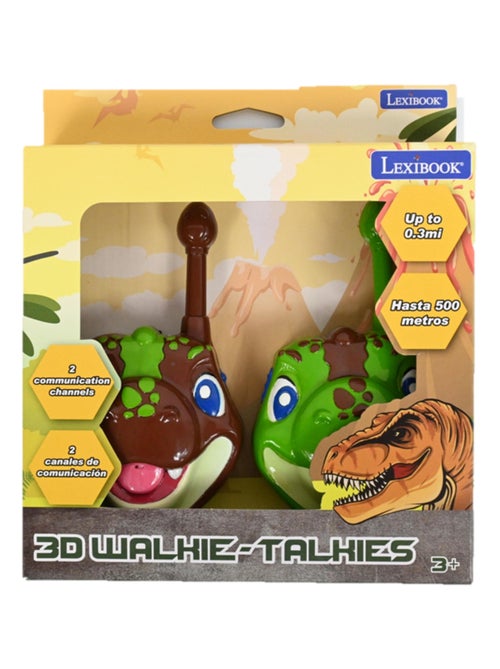 Talkies-walkies Dinosaures 3D - Kiabi