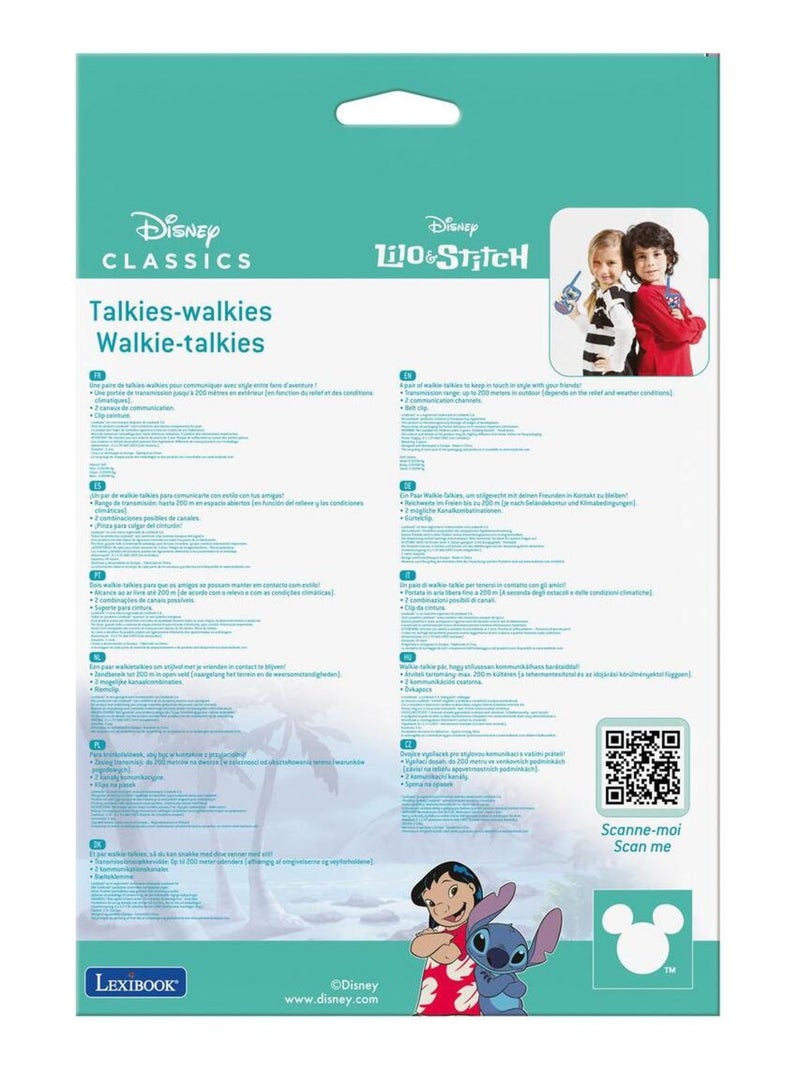 Talkies-Walkies Disney Stitch port?e 200m N/A - Kiabi