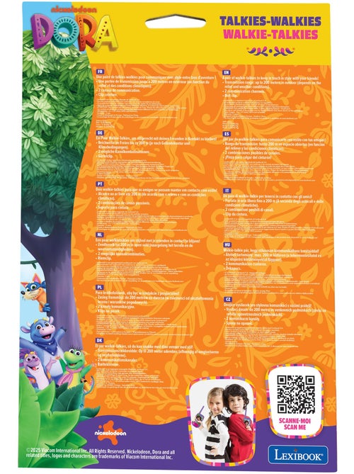 Talkies-walkies Dora 3D - Kiabi Talkies-walkies Dora 3D - Kiabi