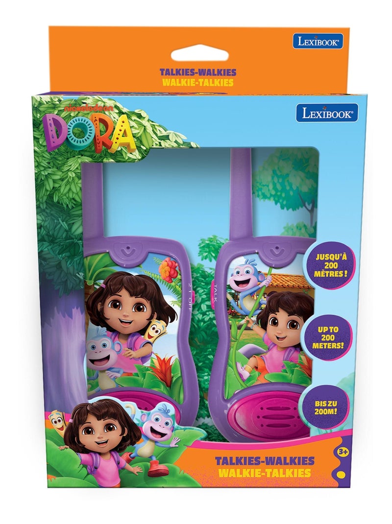 Talkies-Walkies Dora l'exploratrice jusqu'à 200m N/A - Kiabi
