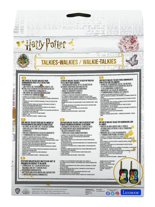 Talkies-Walkies Harry Potter portée 200m - Kiabi