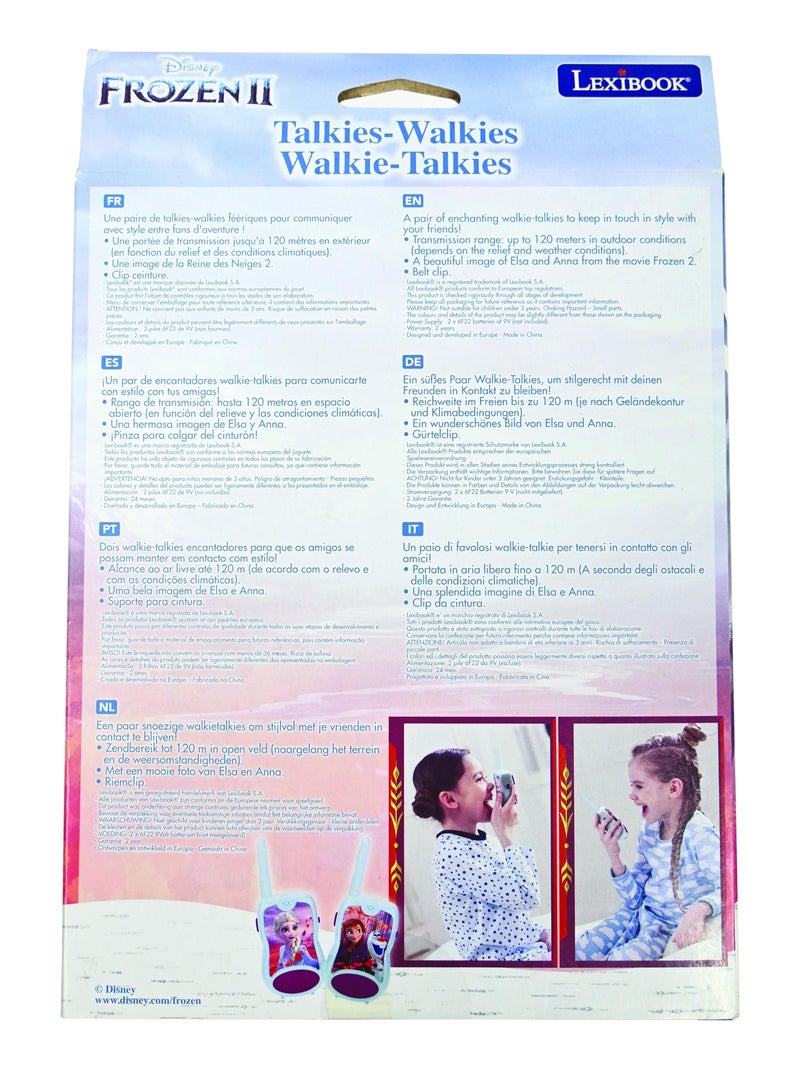 Talkies-Walkies La Reine des neiges portée 200m N/A - Kiabi