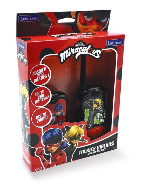 Talkies-Walkies Miraculous portée 200m - Kiabi