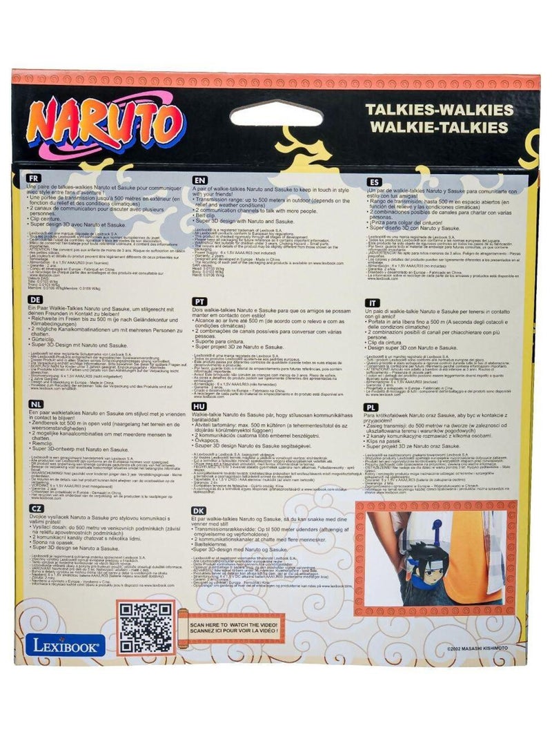 Talkies-walkies Naruto 3D N/A - Kiabi