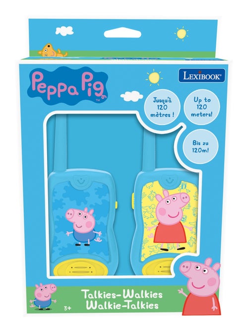 Talkies-Walkies Peppa Pig portée 200m - Kiabi