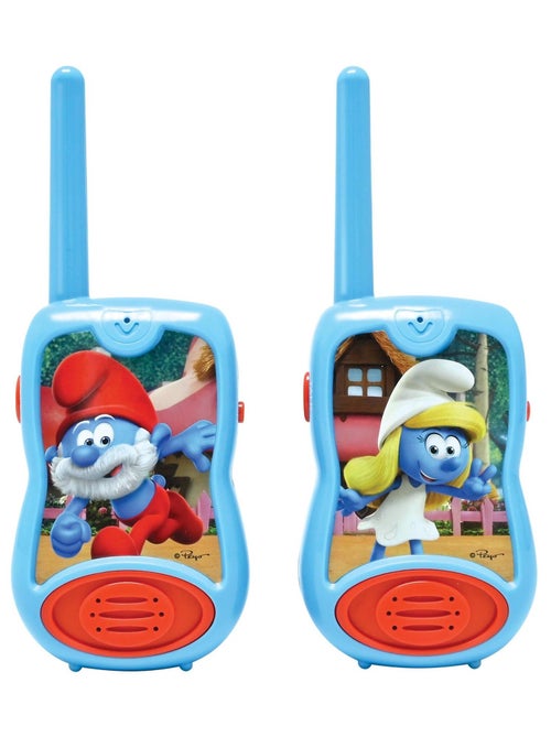 Talkies-Walkies Schtroumpfs port?e 200m - Kiabi
