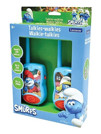 Talkies-Walkies Schtroumpfs portée 200m
