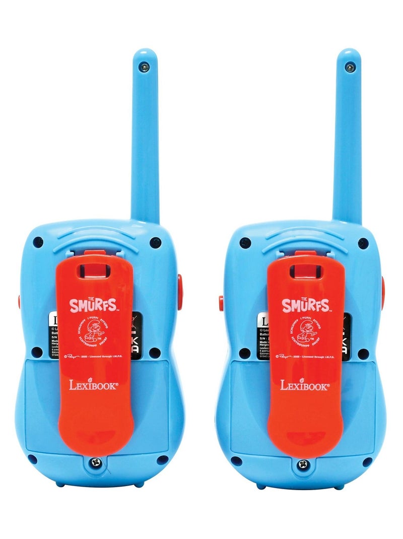 Talkies-Walkies Schtroumpfs portée 200m N/A - Kiabi